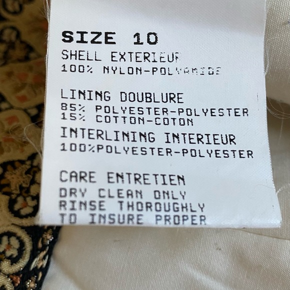 BOGNER Embroidered Winter Jacket Faux Fur Collar, Size 10, Unworn w/ Tag - Picture 9 of 13